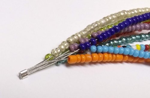 Judy Larson's Seed Bead Earrings - , Beading, Beads, seed bead earrings